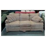 Pennsylvania House three cushion sofa. Beige and