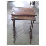 Two stackable tables