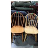 Two dining chairs