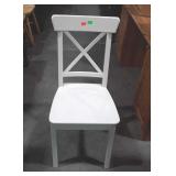 Side chair, white
