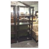 Home decor book shelf  tiny chip in wood on one