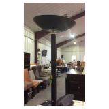 Floor lamp missing knob cover and top bent