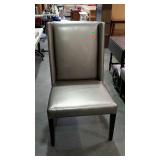 Accent chair from the model homes. Textured