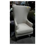 Bassett, high back living room chair in nice