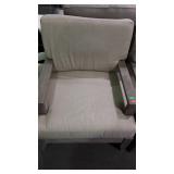 Sun room chair, from model home matches lot 1589