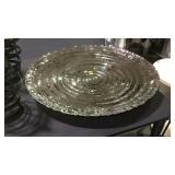 Large round tin home decor wall art model home