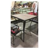 Patio table, bar height 32x32x42