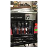 Box with 9 aqua tint liquid lip gloss