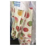 Drapery panels and valences apple design 62" long