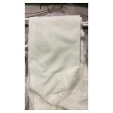 Drapery panels off white 3 panels one measures