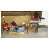 Blue light special, getting spreader, coffee