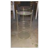 Glass stand 24 inches tall