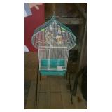 Bird Cage with metal stand