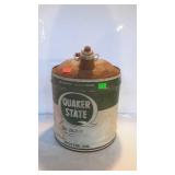 Advertisement tin - Quaker State Motor Oil, 5