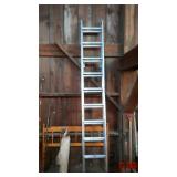 20" aluminum extension ladder