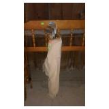 Golf bag with five misc golf clubs