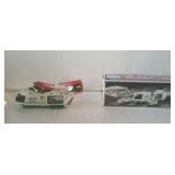 Hess Helicopter with Motorcycle and Cruiser with