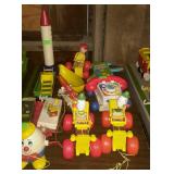 Fisher-Price toys - Jalopies, Chatter Telephone,