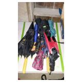 Umbrellas group lot - eleven total