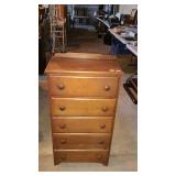 Five drawer dresser 21 by 12 by 38