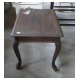 Single drawer end stand 26 by 20 by 21