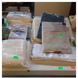 Linens - tablecloths, sheer curtains, tea towels,