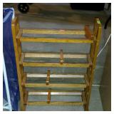 Oak rack - multi use for books, DVD