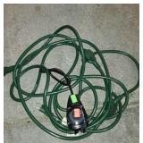 Electric cord green heavy duty type with in line