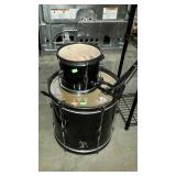 Kids Drums, first act brand, drum heads show wear