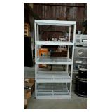 Poly storage Shelf, 5 shelves 48w x 24 x 73" high