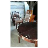 Furniture parts group lot, 3 tables one has no