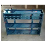 Metal shelf, shop type, 30w x 8w x 23" high