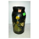 Crockery canning crock, half gallon size