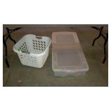 Laundry basket and tote