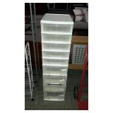 9 drawer plastic organizer