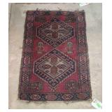 Small wool rug 37 by 24