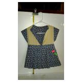 Dress form clothes pin holder