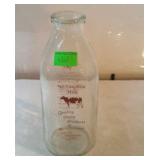 McLaughlin milk bottle