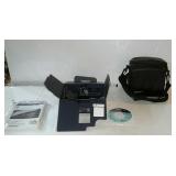 Lumix digital camera with bag