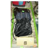 Four ladies handbags / clutch