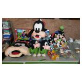 "Goofy" toys - radio control Jalopy, stuffed