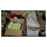 Skid lot, includes towels, clothing, blanket