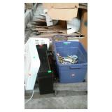 Skid lot, includes box fan, heater trophies