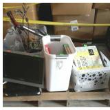 Skid lot, includes glassware, vacuum