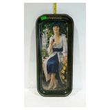 Coca-Cola serving tray - dated 1973 with 1921