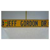 Nascar collectible - Jeff Gordon Dr -  road sign