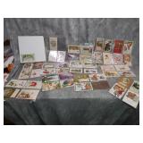 1907 & UP Antique Estate CHRISTMAS Postcards