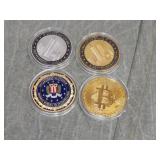 Twin Towers, FBI Challenge Coins & Bitcoin