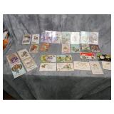 1907 & UP Antique Estate Easter & New Y Postcards