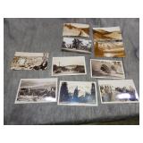 Antique Estate RPPC Postcards   street scenes